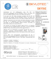 SKYLOTEC Typenschild LABEL TAC System Schiene 